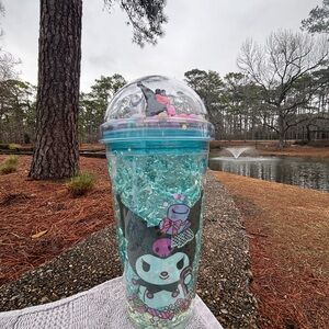 & Other Stories Blue Glitter Doll Cup